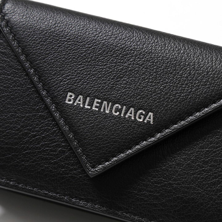 楽天市場】BALENCIAGA バレンシアガ 三つ折り財布 PAPER ZA MINI 