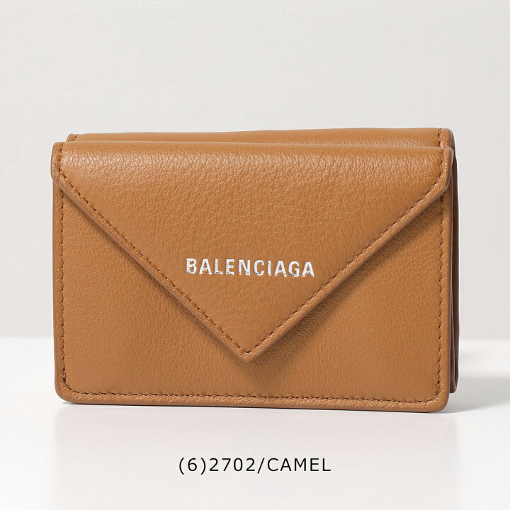 楽天市場】BALENCIAGA バレンシアガ 三つ折り財布 PAPER ZA MINI  