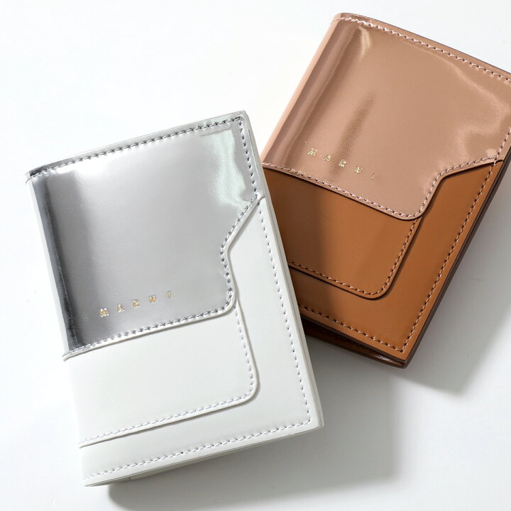 楽天市場】MARNI マルニ 二つ折財布 PFMOQ14UQ1 P0410 レディース 