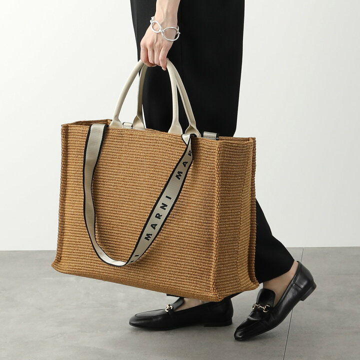 楽天市場】MARNI マルニ かごバッグ SHMQ0034U3 P3860 レディース 