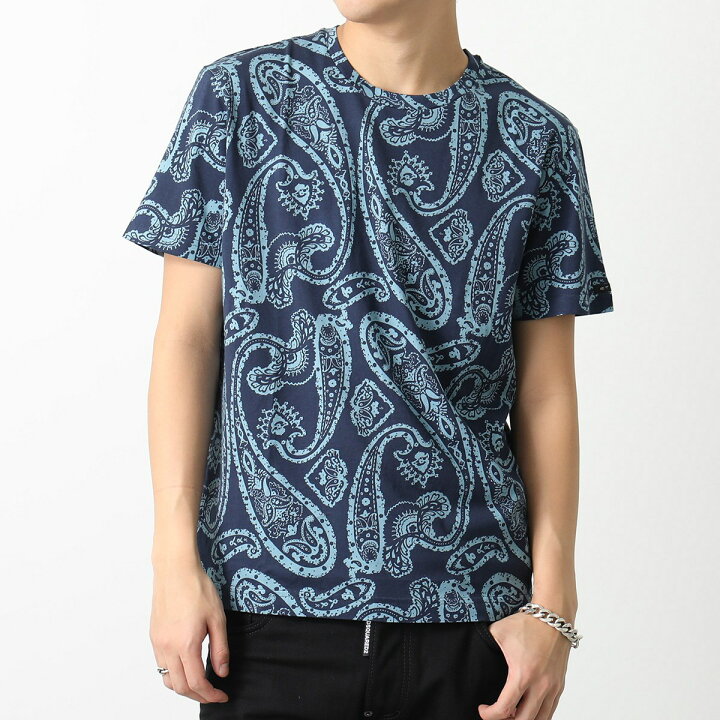 楽天市場】ETRO エトロ Tシャツ 1Y020 9461 メンズ 半袖 カットソー  