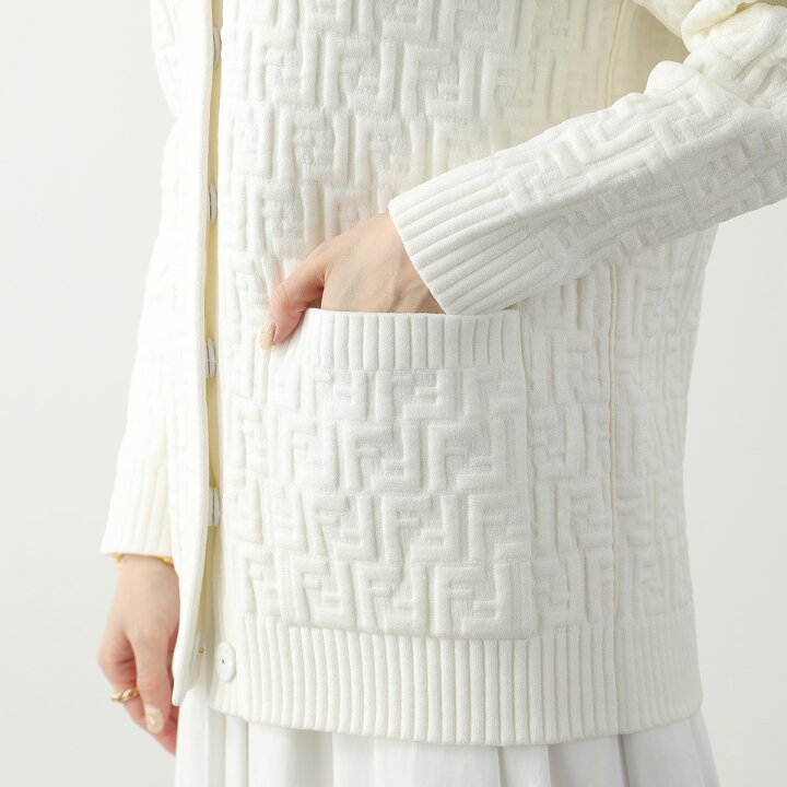楽天市場】FENDI フェンディ カーディガン FF EMBOSSED FZC940 AJTE 