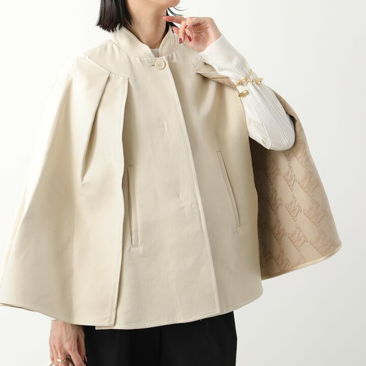 楽天市場】MAX MARA マックスマーラ ケープ VALDEZ レディース ピュア  