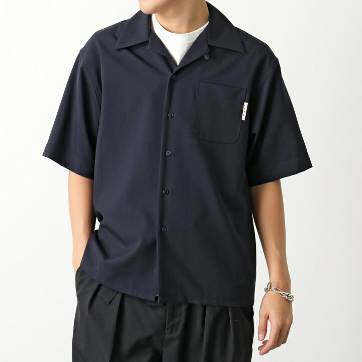 楽天市場】MARNI マルニ ボウリングシャツ CUMU0213A0 TW839 メンズ  