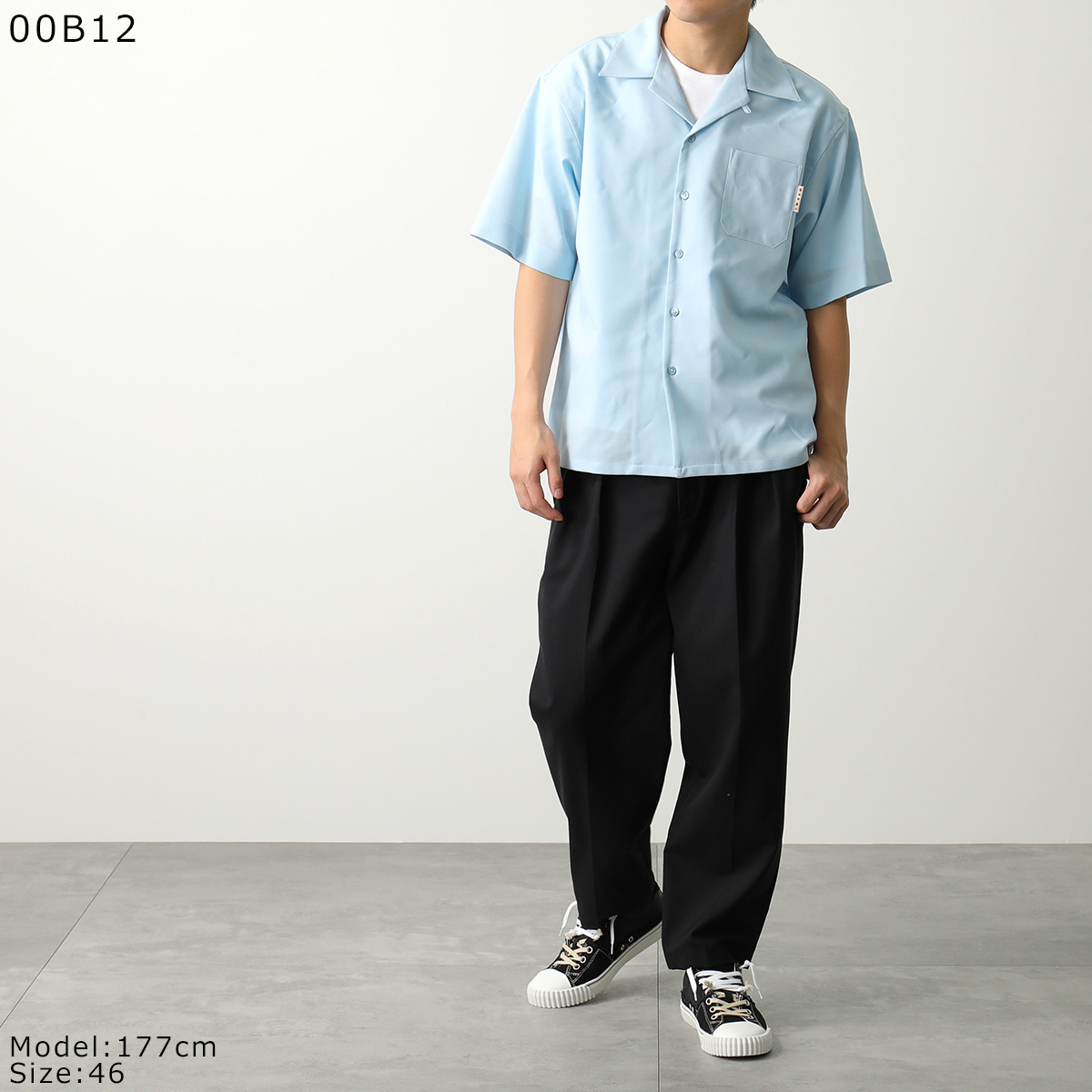 【楽天市場】MARNI マルニ ボウリングシャツ CUMU0213A0 