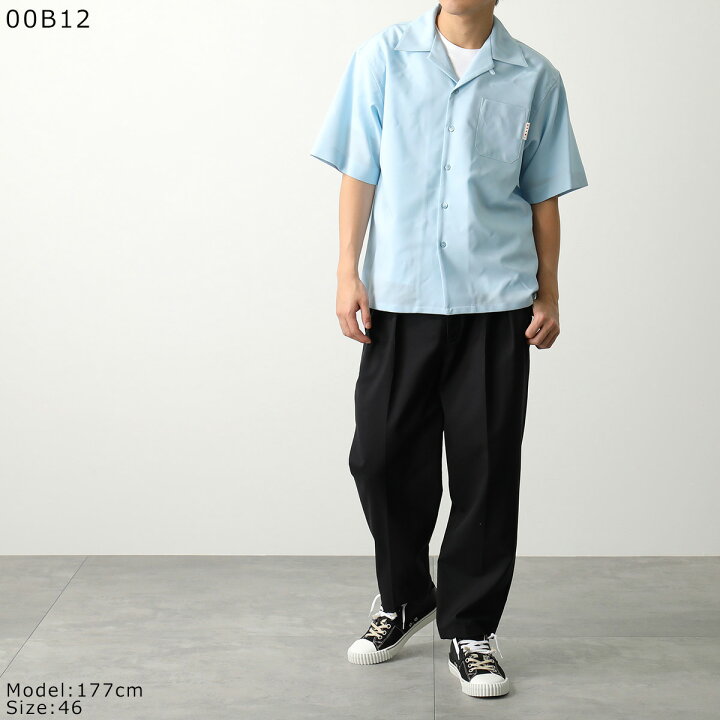 楽天市場】MARNI マルニ ボウリングシャツ CUMU0213A0 TW839 メンズ 