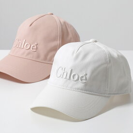 Chloe Kids クロエ キッズ ベースボールキャップ C11213 レディース ロゴ 刺繍 コットン 帽子 カラー2色
