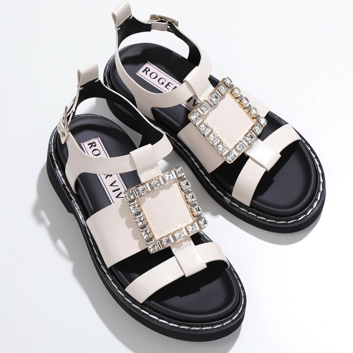楽天市場】ROGER VIVIER ロジェヴィヴィエ サンダル VIV RANGERS  