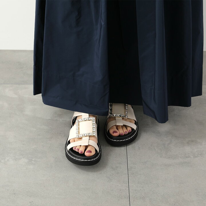 楽天市場】ROGER VIVIER ロジェヴィヴィエ サンダル VIV RANGERS 