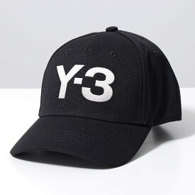 Y-3 ワイスリー ベースボールキャップ LOGO CAP H62981 メンズ ロゴ刺繍 帽子 BLACK/NOIR