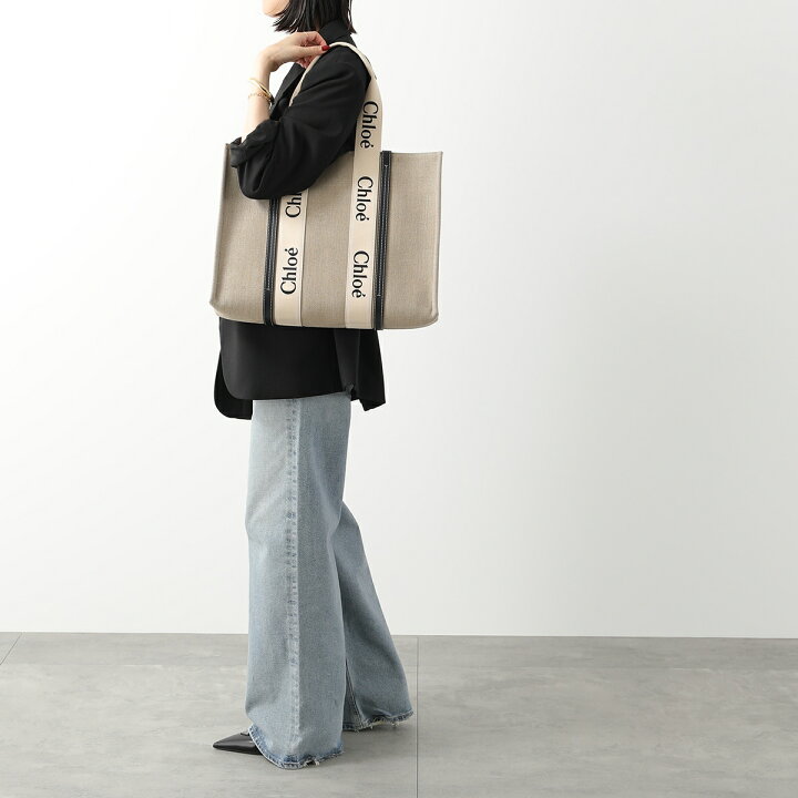 楽天市場】Chloe クロエ トートバッグ WOODY ウッディ ラージ 