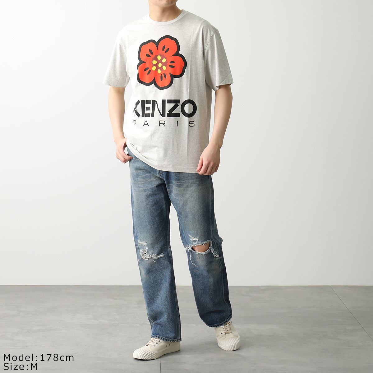 楽天市場】KENZO ケンゾー 半袖 Tシャツ BOKE FLOWER FD55TS4454SO