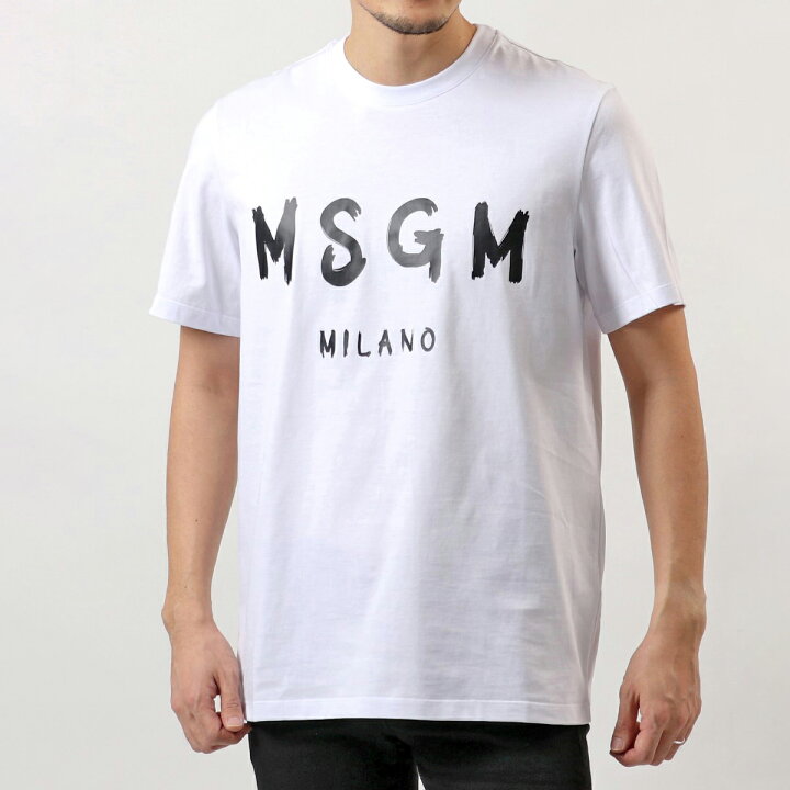 楽天市場】MSGM エムエスジーエム 半袖 Tシャツ 2000 3240 3440 MM510 