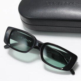 OUR LEGACY アワーレガシー サングラス SAMHAIN A2238SB メンズ セルフレーム アセテート メガネ スクエア アイウェア めがね 眼鏡 INFINITE-BLACK