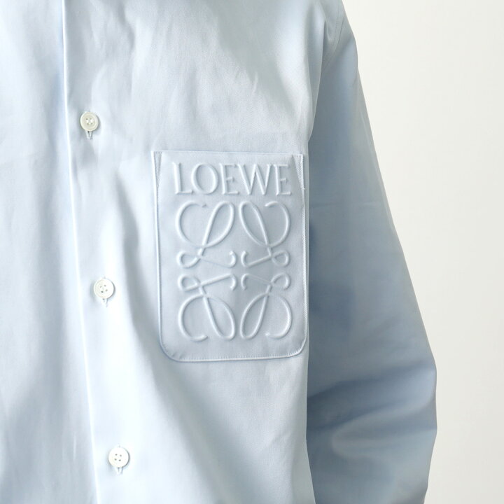 楽天市場】LOEWE ロエベ 長袖シャツ アナグラム デボス シャツ 