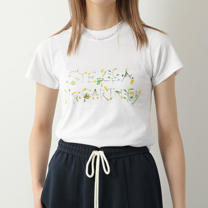 STELLA McCARTNEY ステラ マッカートニー クロップドレースデザインT  