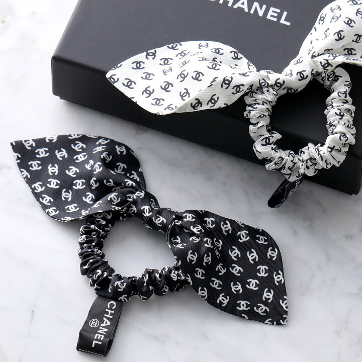 楽天市場】CHANEL シャネル シュシュ AA8925 B10402 レディース シルク 