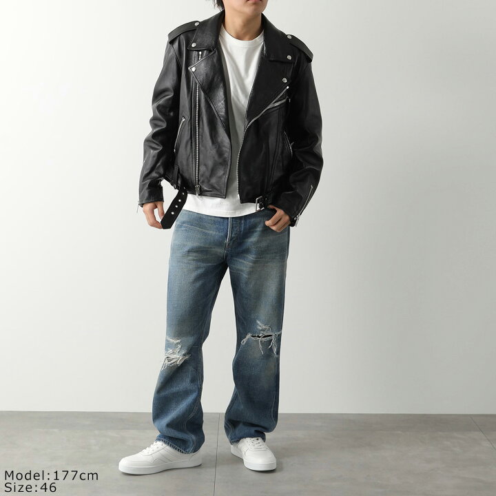 楽天市場】CELINE セリーヌ ライダースジャケット 2EE31280D.38NO  