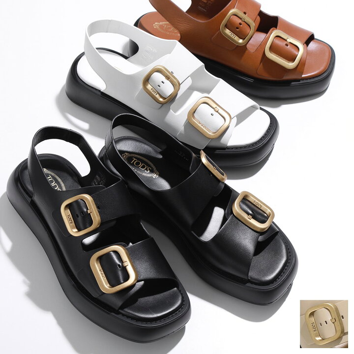楽天市場】TODS トッズ レザーサンダル XXW11K0FH50 MID レディース 
