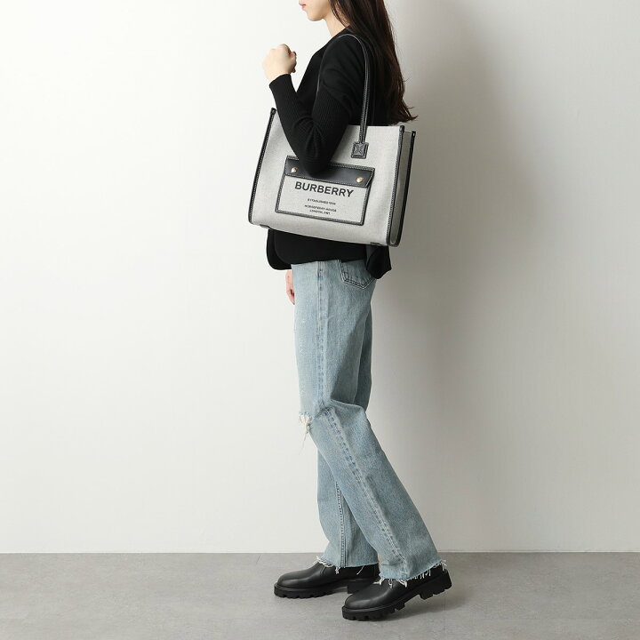 楽天市場】BURBERRY バーバリー トートバッグ SM FREYA TOTE フレヤ  
