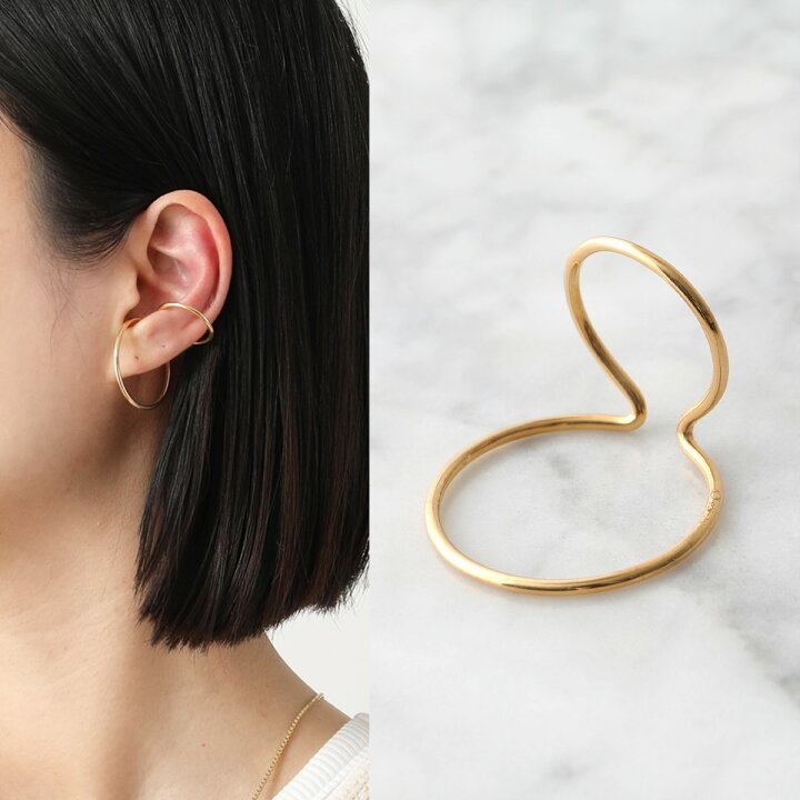 楽天市場】Saskia Diez サスキアディッツ イヤーカフ WIRE BOLD 