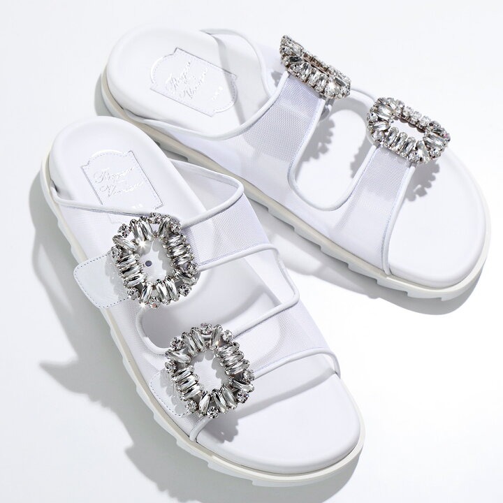 楽天市場】ROGER VIVIER ロジェヴィヴィエ サンダル SLIDY VIV スライ  