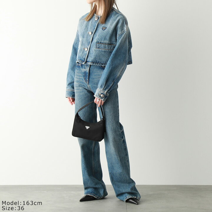 楽天市場】PRADA プラダ デニムジャケット GFB297 12O0 レディース  
