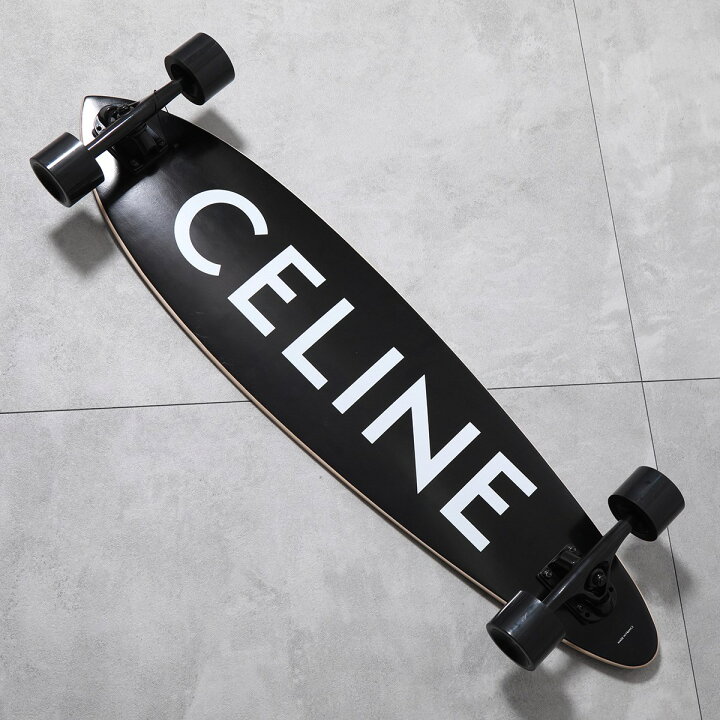 CELINE ロゴプリント スケートボード ブラック（楽天市場】CELINE 