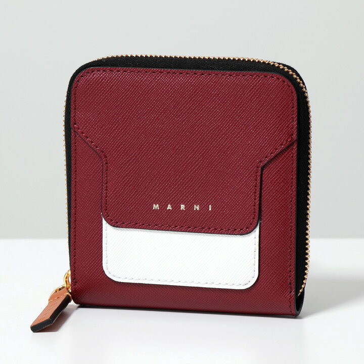 楽天市場】MARNI マルニ 二つ折り財布 PFMOQ09U23 LV520 レディース 