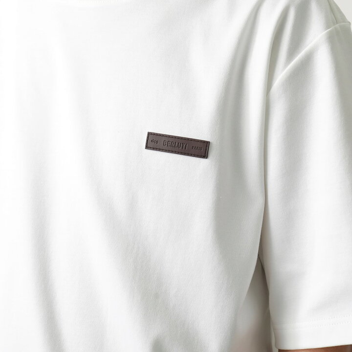 楽天市場】Berluti ベルルッティ 半袖Tシャツ R24JRS93 メンズ レザー 