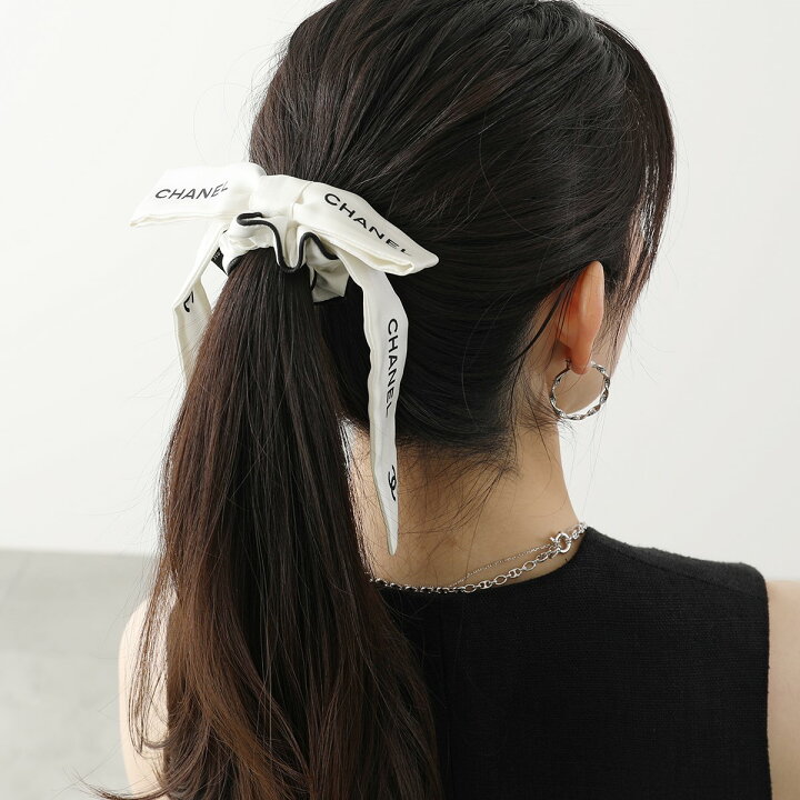 楽天市場】CHANEL シャネル シュシュ AA8926 B10403 レディース シルク  