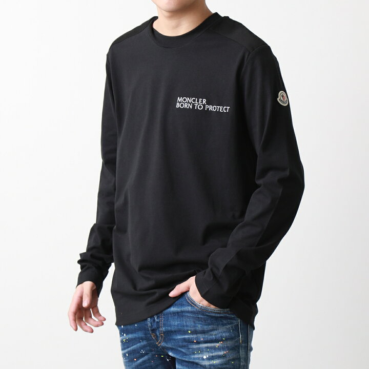 楽天市場】MONCLER モンクレール 長袖Tシャツ 8D00013 899M5 メンズ 