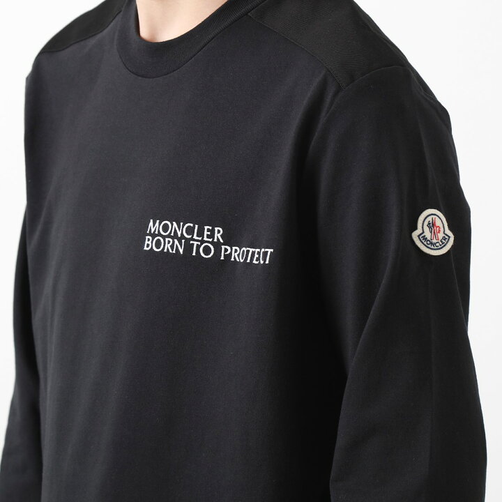 楽天市場】MONCLER モンクレール 長袖Tシャツ 8D00013 899M5 メンズ 