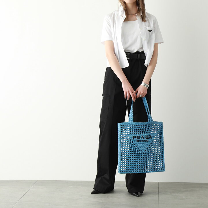 楽天市場】PRADA プラダ トートバッグ RAFIA ラフィア 1BG393 OOO 2A2T 