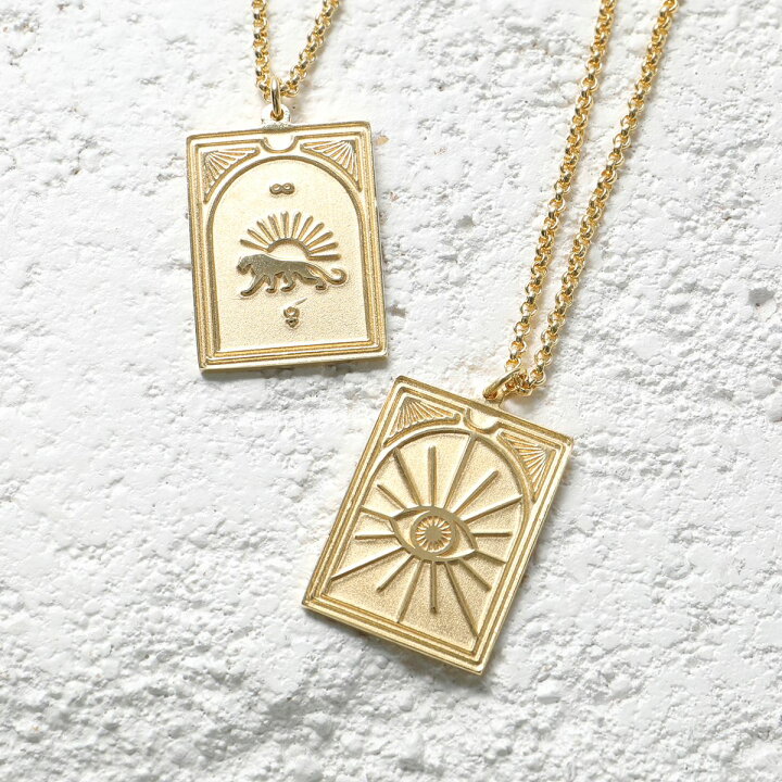 楽天市場】TOMWOOD トムウッド ネックレス Tarot Pendant Gold 21.5 