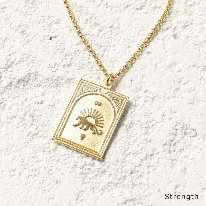 楽天市場】TOMWOOD トムウッド ネックレス Tarot Pendant Gold 21.5 