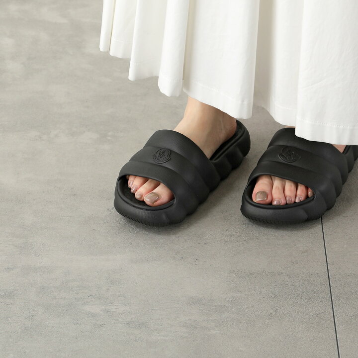 楽天市場】MONCLER モンクレール スライドサンダル LILO SLIDES SHOES 