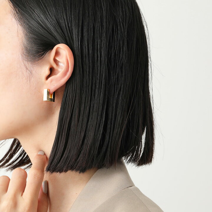 楽天市場】TOMWOOD トムウッド ピアス Square Hoops Small Gold 