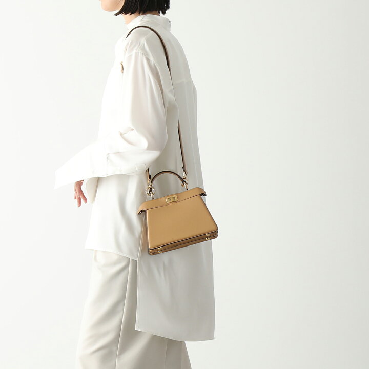 楽天市場】FENDI フェンディ ハンドバッグ PEEKABOO ISeeU PETITE 