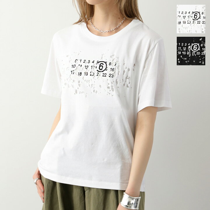 楽天市場】MM6 エムエムシックス メゾンマルジェラ Tシャツ S62GD0156 