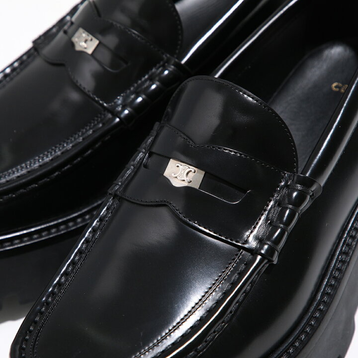 楽天市場】CELINE セリーヌ ローファー CHUNKY PENNY LOAFER 