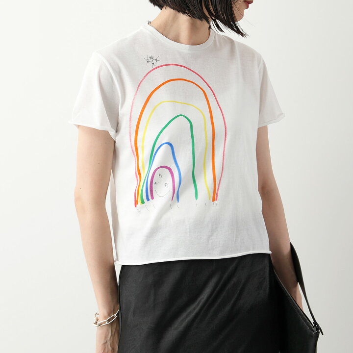 楽天市場】THE ROW ザ・ロウ 半袖 Tシャツ RAINBOW TOP 6444 K421 