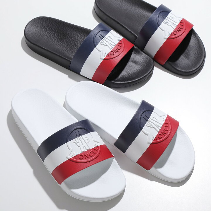 楽天市場】MONCLER モンクレール シャワーサンダル BASILE バジーレ 