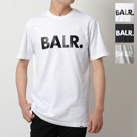 BALR. ボーラー 半袖 Tシャツ Brand straight t-Shirt B1112.1048 メンズ クルーネック カットソー ロゴT カラー3色