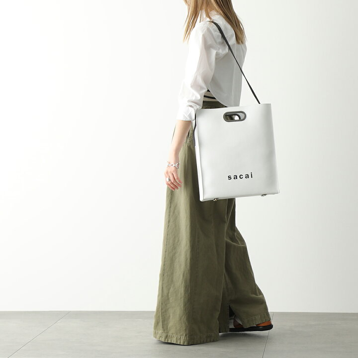 楽天市場】sacai サカイ トートバッグ New Shopper Bag Medium S065-01 