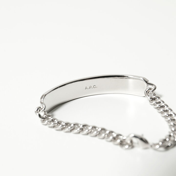 楽天市場】APC A.P.C. アーペーセー チェーンブレスレット MEACC 