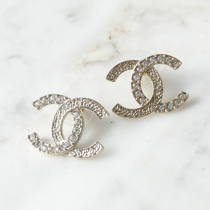楽天市場】CHANEL シャネル ピアス ABA227 B10374 レディース ココ 