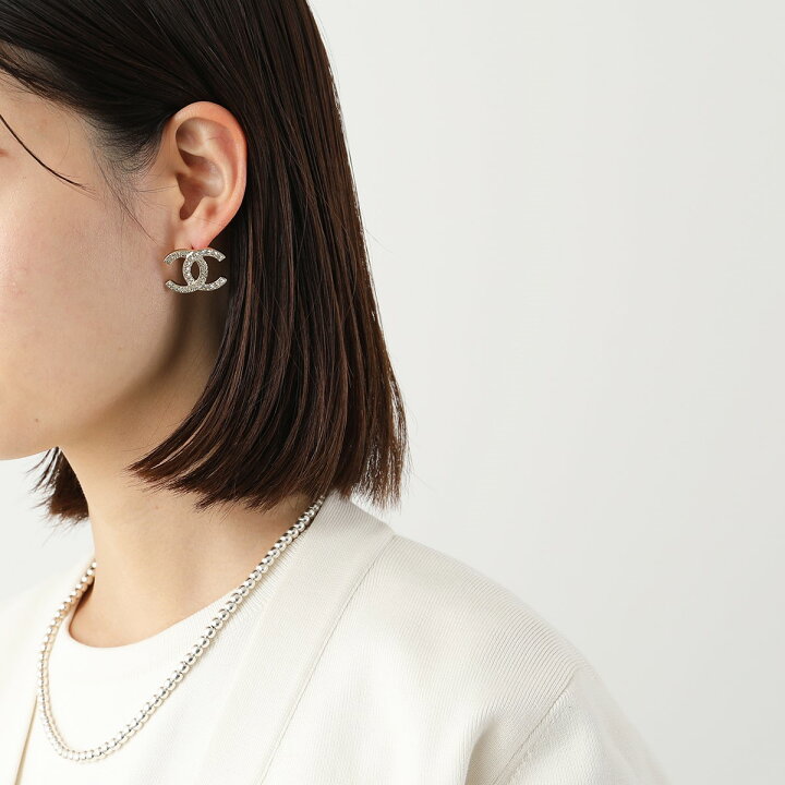 楽天市場】CHANEL シャネル ピアス ABA227 B10374 レディース ココ 