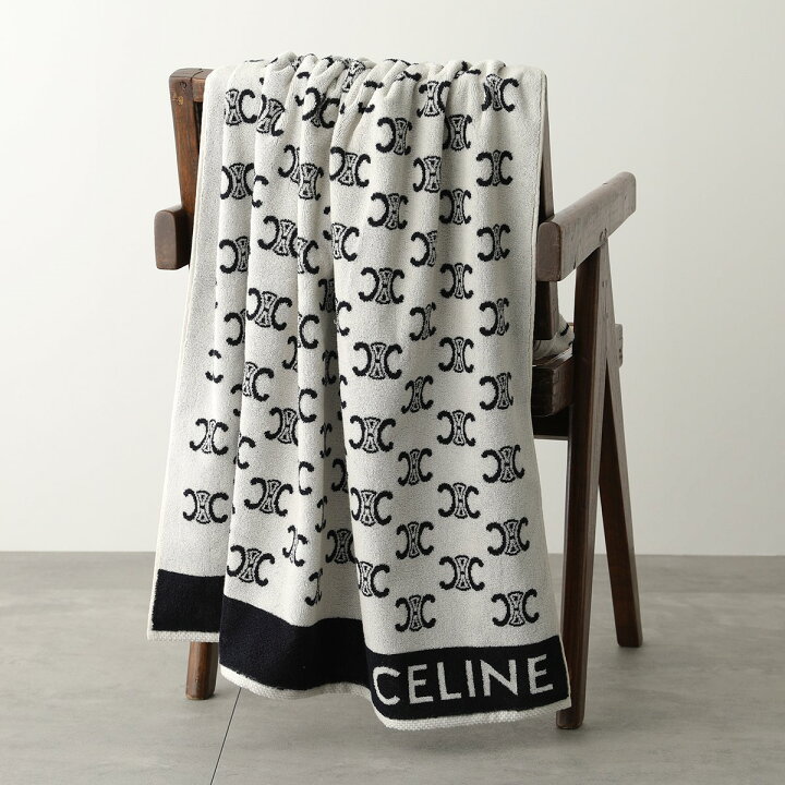 楽天市場】CELINE セリーヌ ビーチタオル Triomphe トリオンフ 