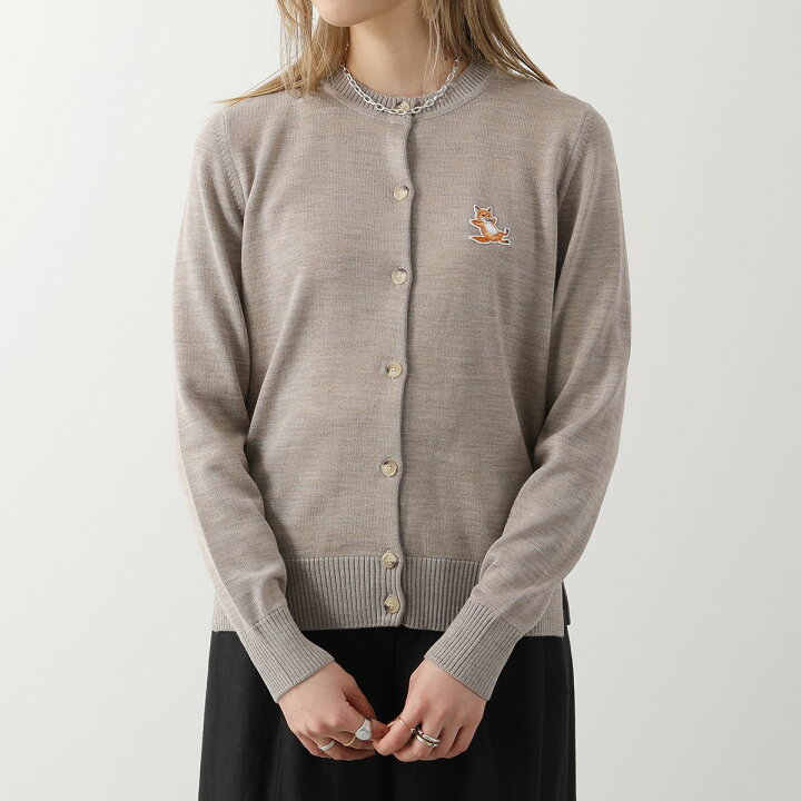 楽天市場】MAISON KITSUNE メゾンキツネ カーディガン CHILLAX FOX  